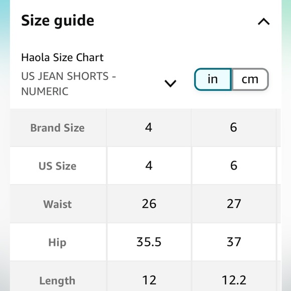 5 Button Denim Shorts - Picture 5 of 7